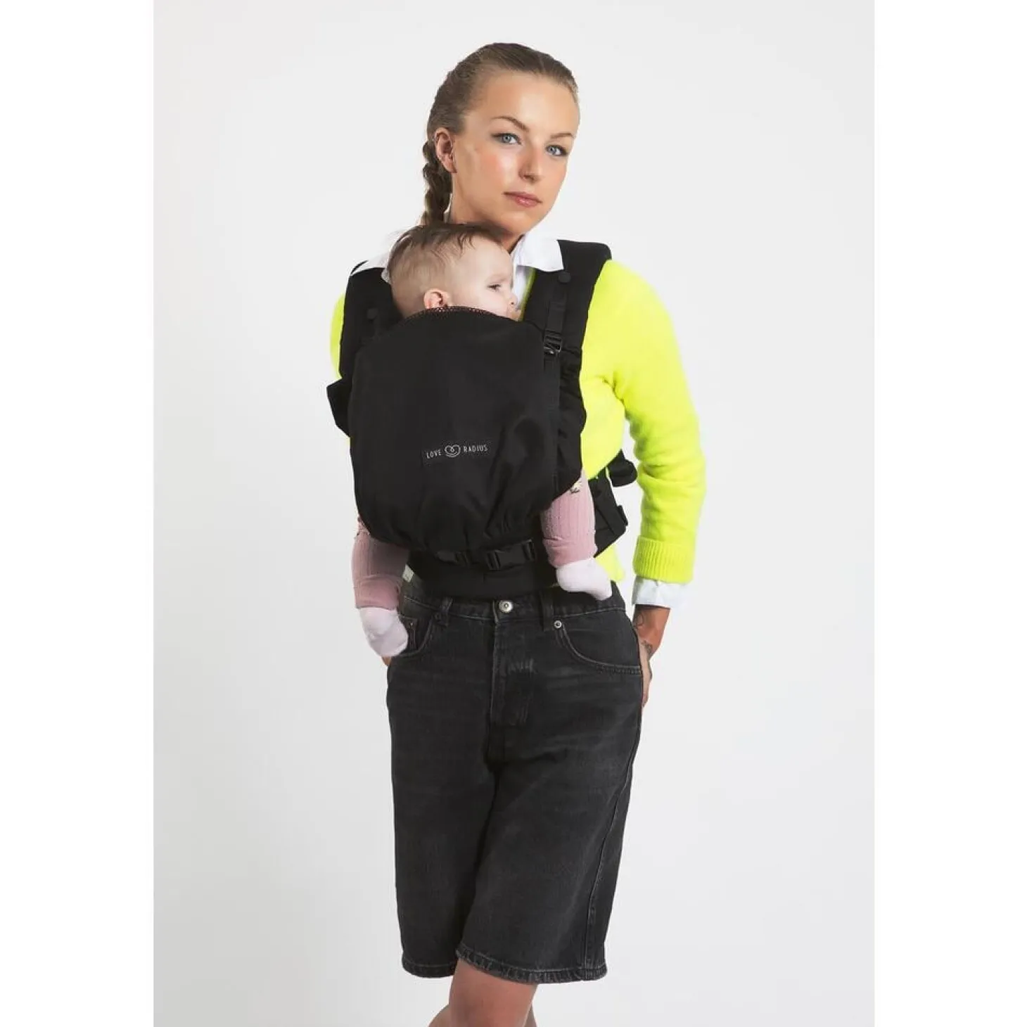 Love Radius by JPMBB Porte-bébé PhysioCarrier 2 Noir