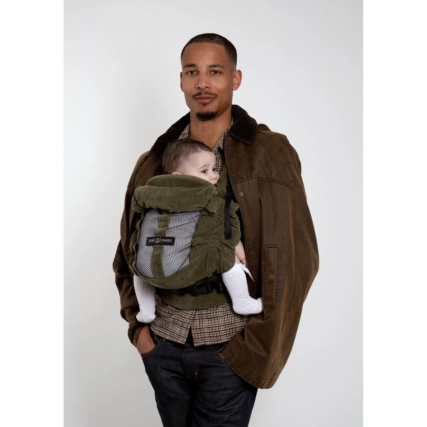Love Radius by JPMBB Porte-bébé PhysioCarrier 2 Velvet Green