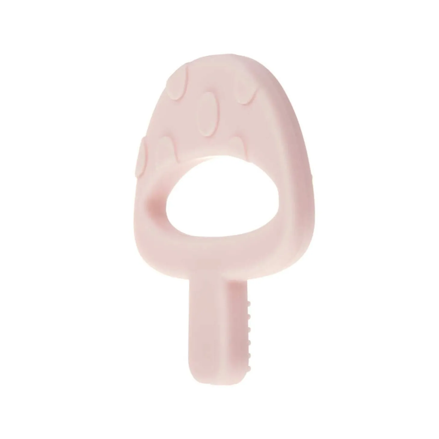 Lässig Anneau de dentition Silicone Garden Explorer Champignon Rose
