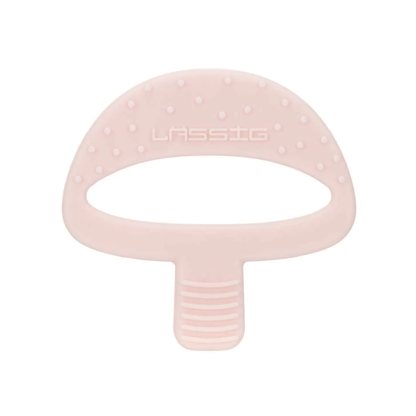 Lässig Anneau de dentition Silicone Garden Explorer Champignon Rose