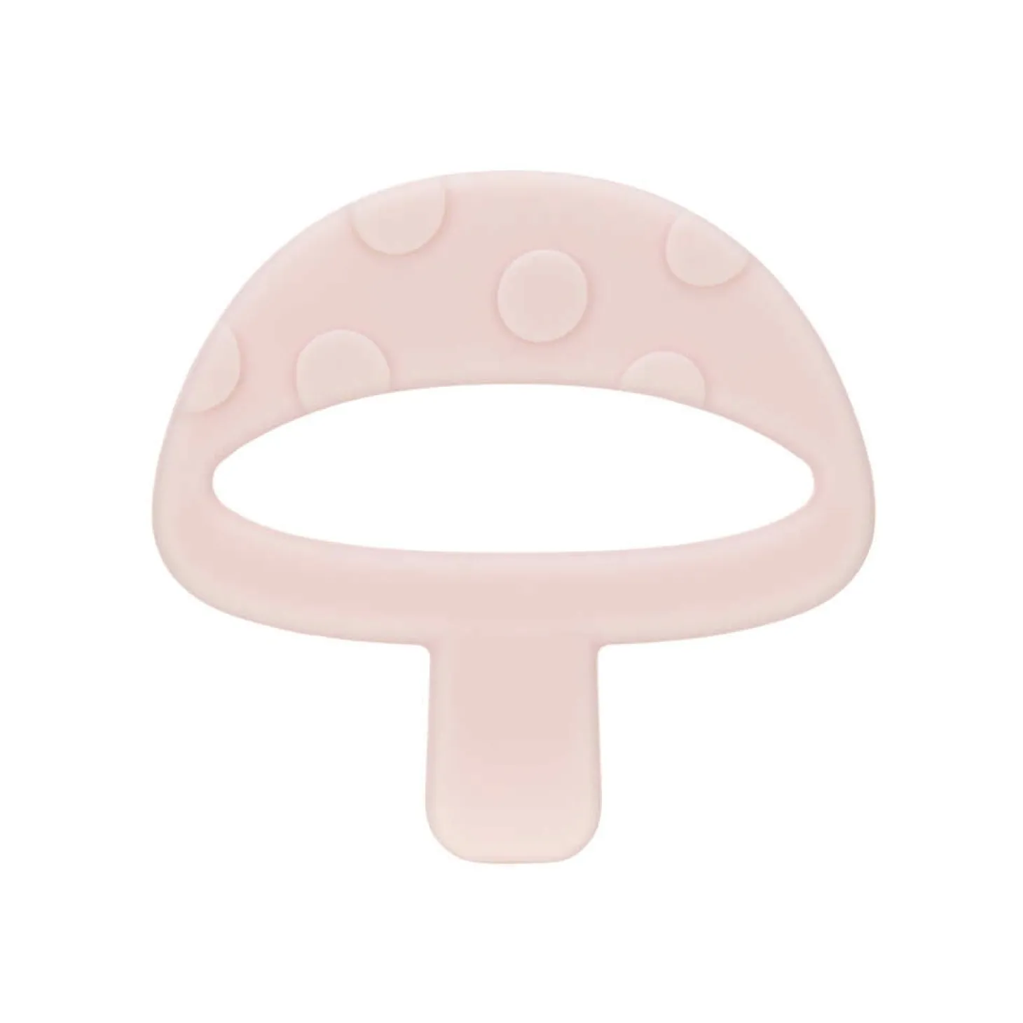 Lässig Anneau de dentition Silicone Garden Explorer Champignon Rose