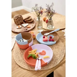 Lässig                    Assiette en silicone    Lavande