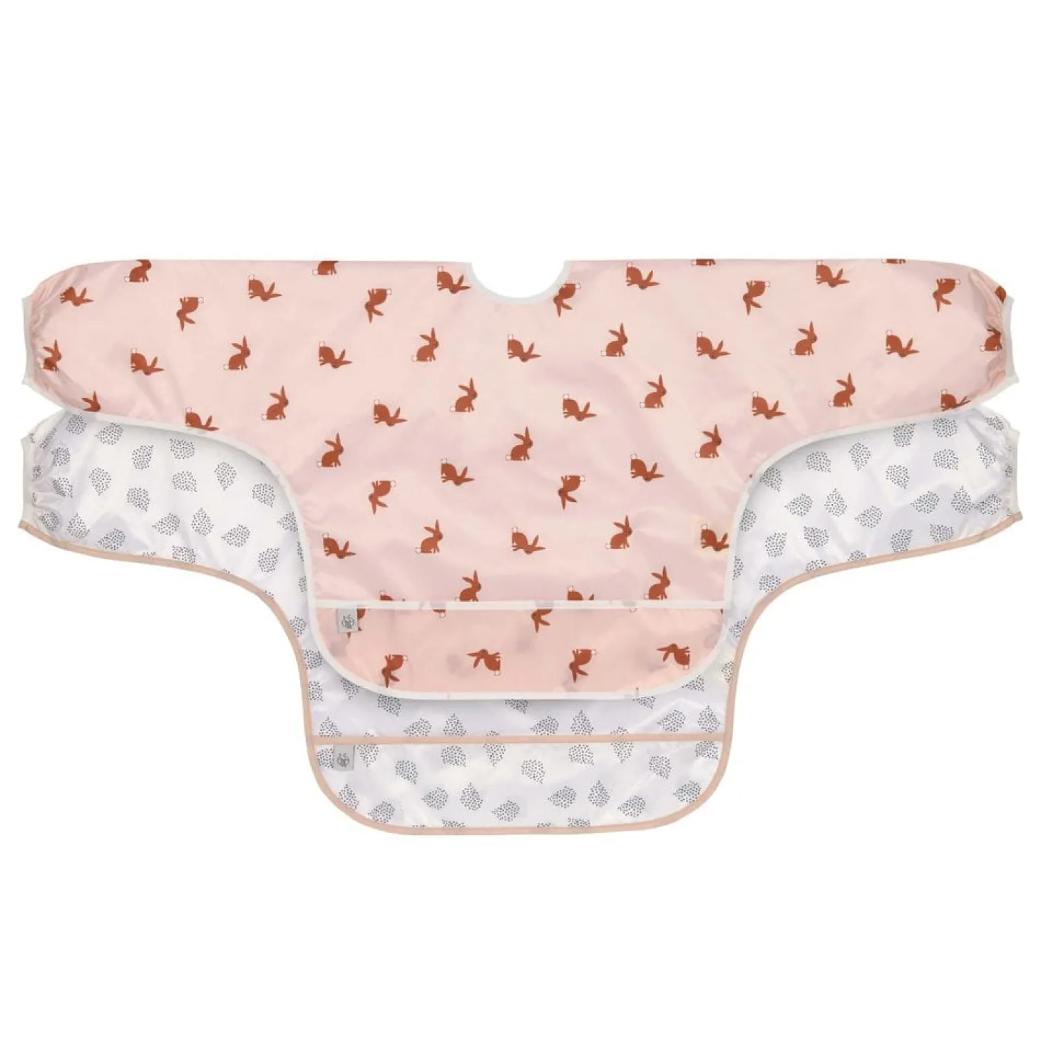 Lässig 2 bavoirs manches longues Little Forest Lapin 6-24 mois