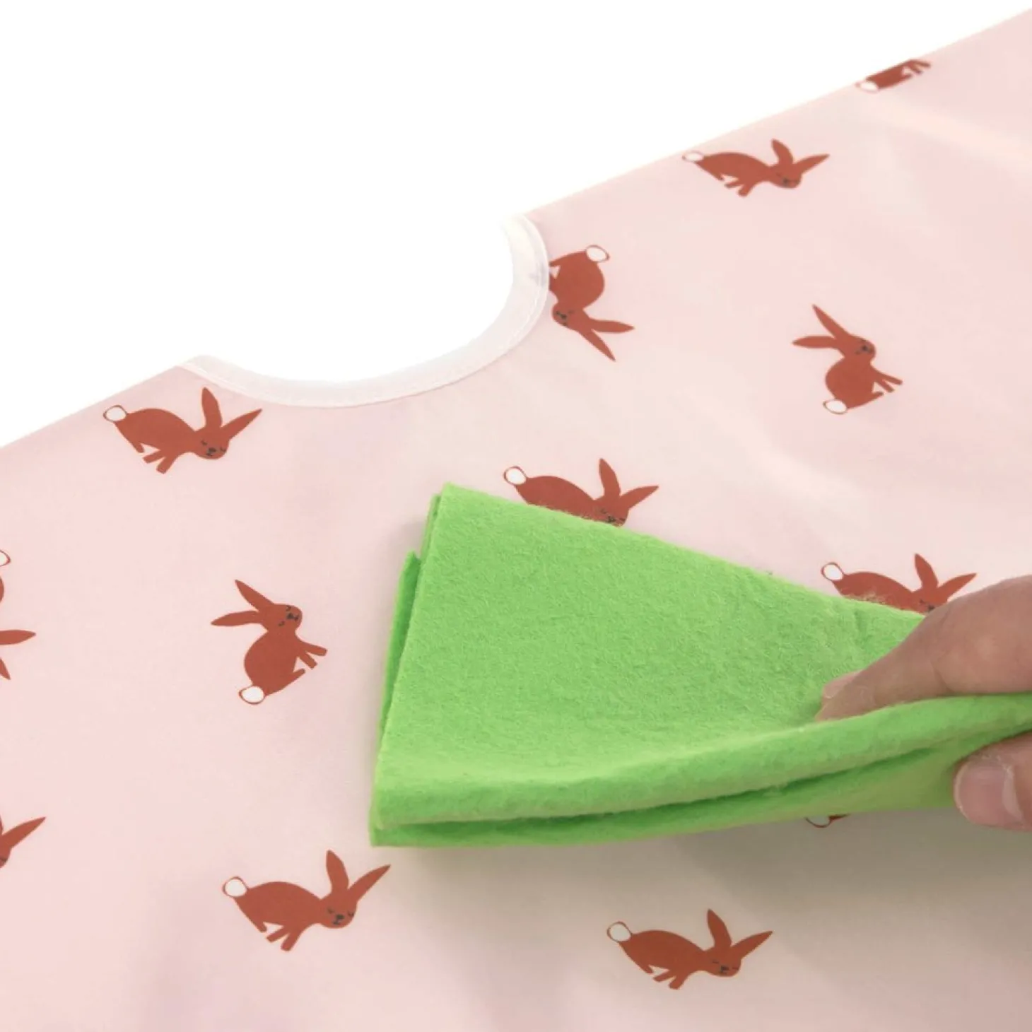 Lässig 2 bavoirs manches longues Little Forest Lapin 6-24 mois