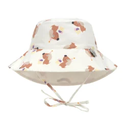 Lässig                    Chapeau anti-UV Ice Cream/Chien    Sel marin Blanc