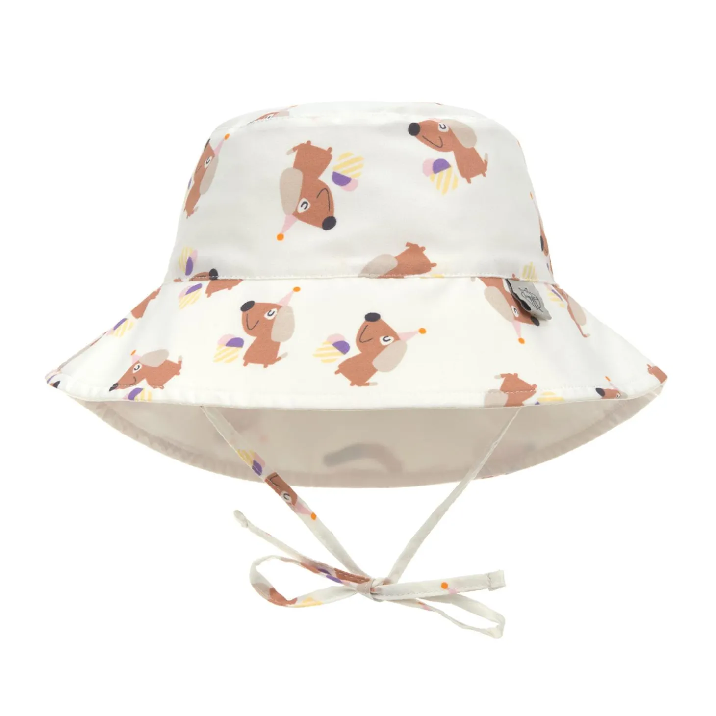 Lässig Chapeau anti-UV Ice Cream/Chien Sel marin Blanc