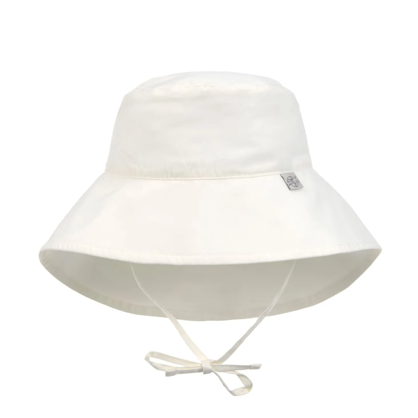 Lässig Chapeau protège nuque anti-UV Écru 3-6 mois