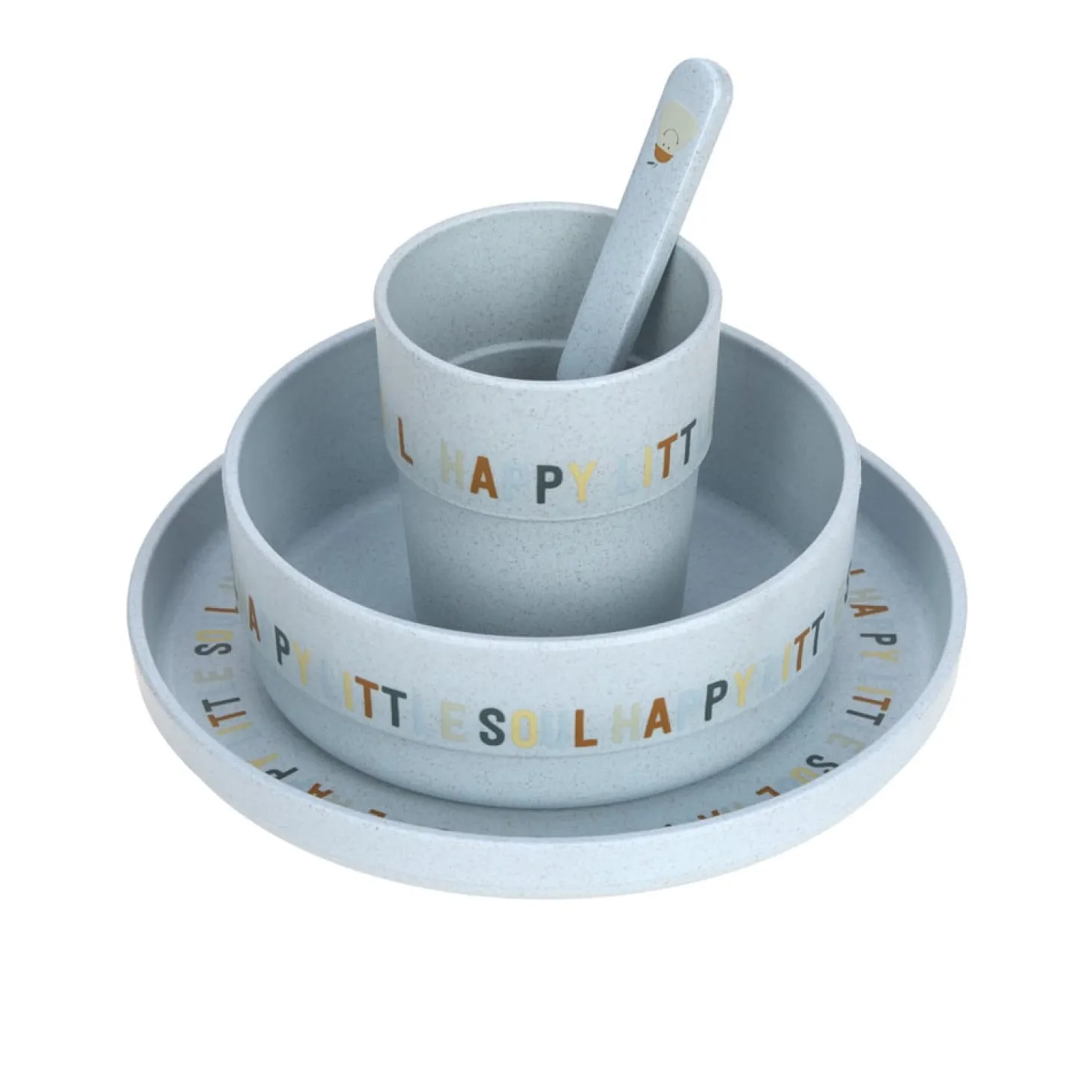 Lässig Coffret repas Happy Fruits Citron Bleu