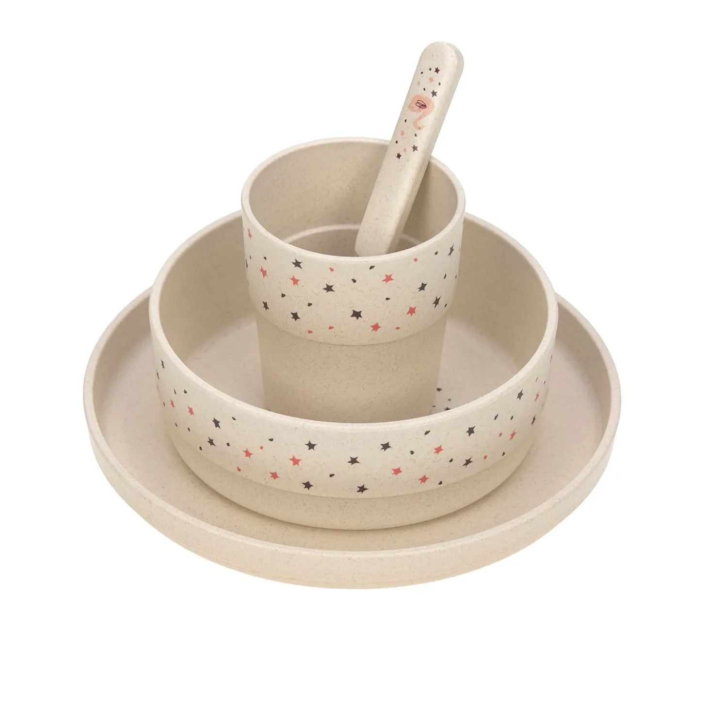Lässig Coffret repas Little Water Cygne Beige