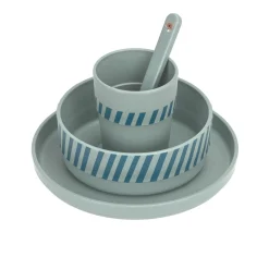 Lässig Coffret repas PP/Cellulose Tiny Team Chien Vert
