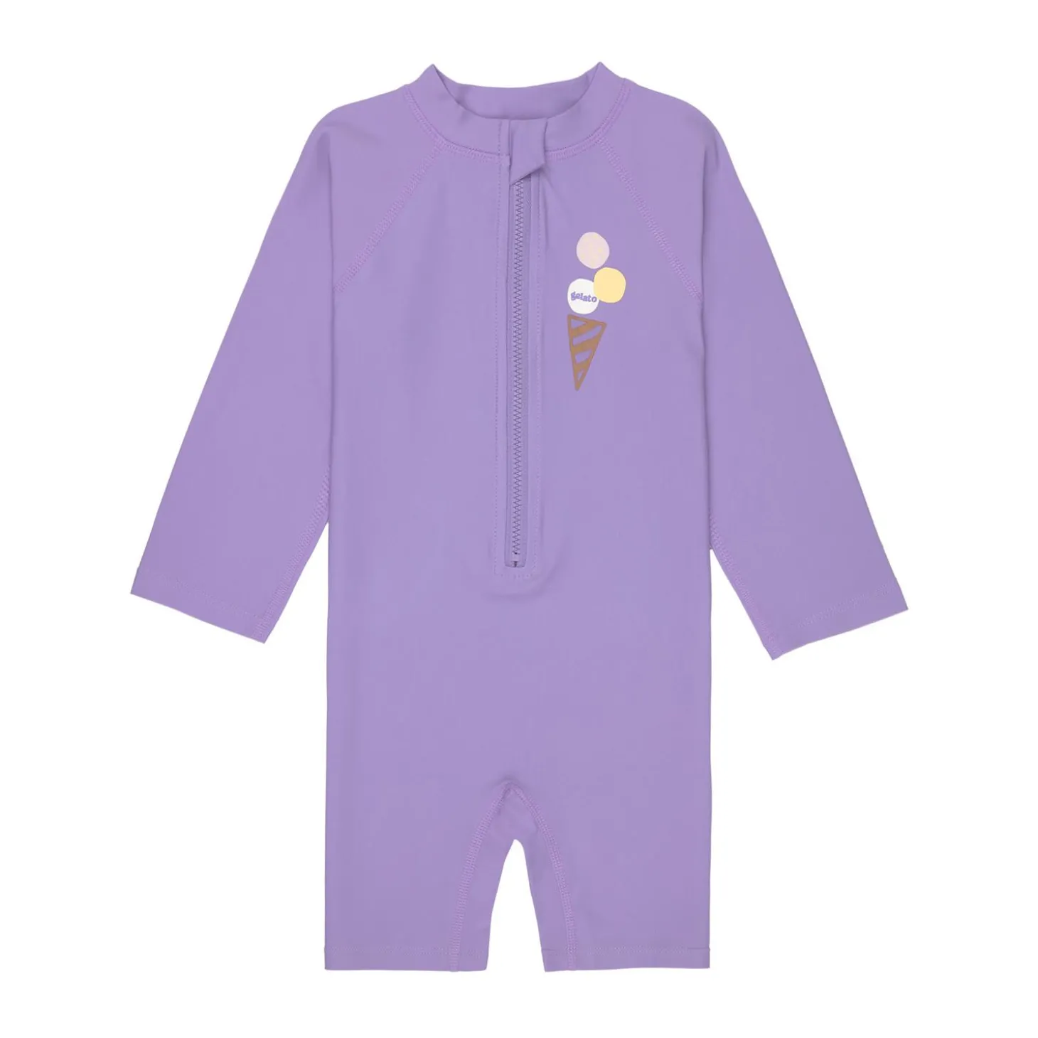 Lässig Combinaison manches longues Ice Cream Violet 19-24 mois, Taille: 92