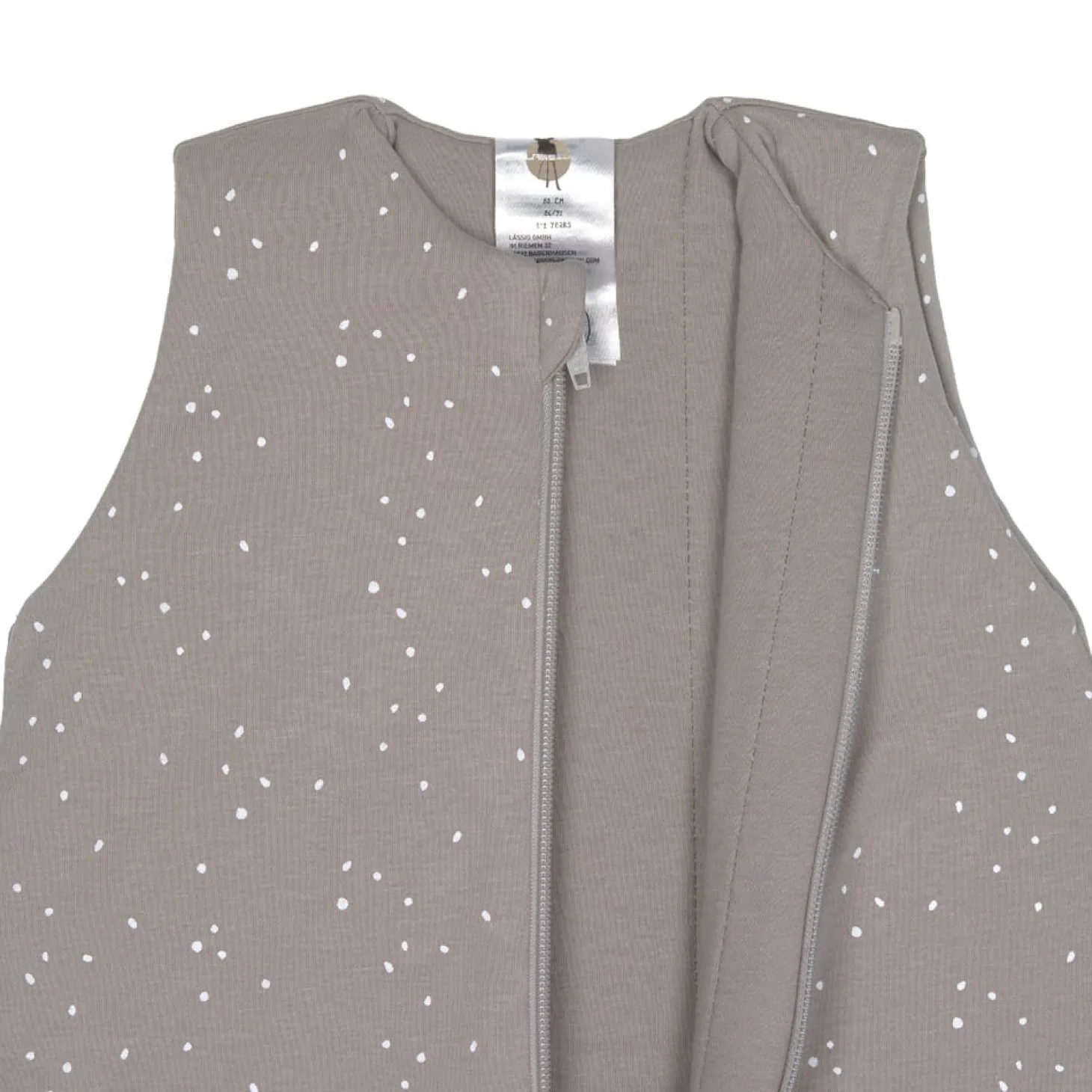 Lässig Combinaison pour dormir Sprinkle Taupe 92 cm