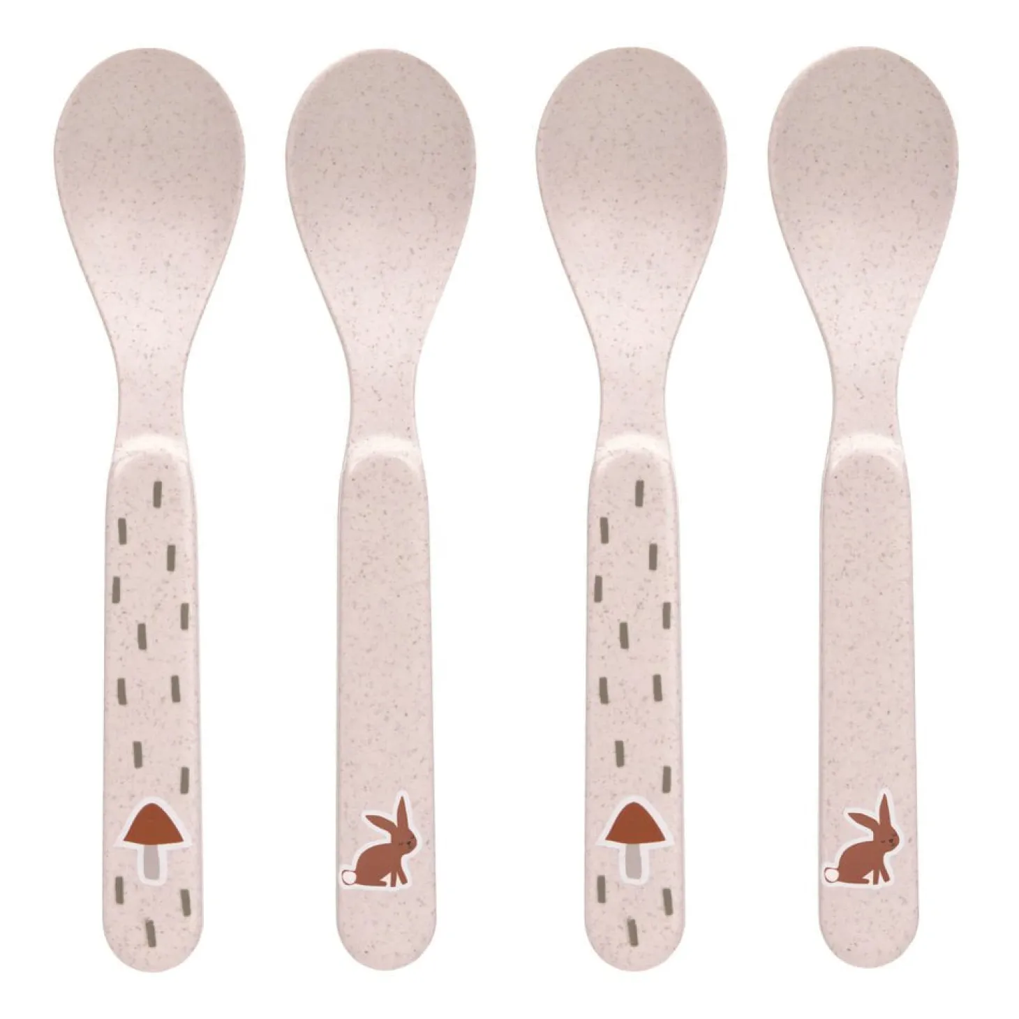 Lässig 4 cuillères Little Forest Renard Lapin