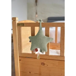 Lässig                    Etoile musical tricotée    Vert