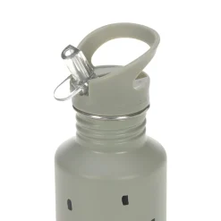 Lässig                    Gourde pour enfant inox Happy Prints    Olive Clair