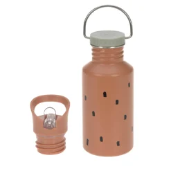 Lässig                    Gourde pour enfant inox Happy Prints    Caramel
