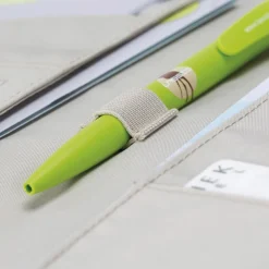 Lässig Housse carnet de santé Blocks Taupe