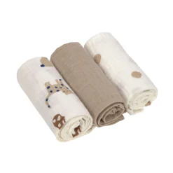 Lässig                    Lange mousseline Little Mateys    Bleu Royal            60x60 cm
