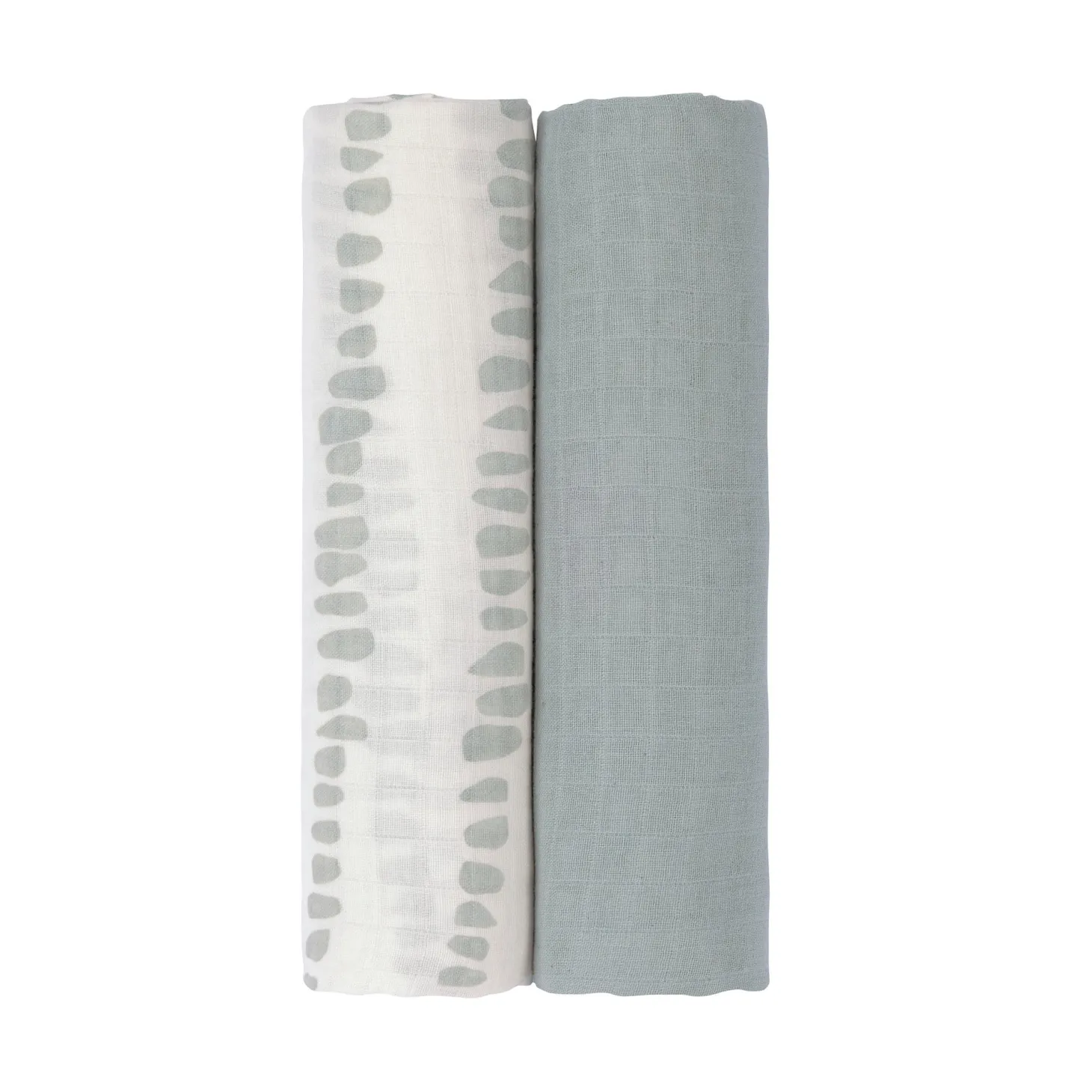 Lässig Lange mousseline L Pointillés Gris argenté