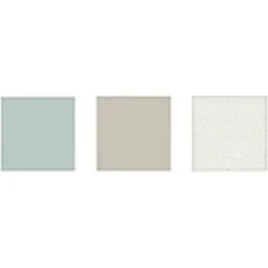 Lässig                    Lange mousseline 3 pcs    Floral Bleu            L