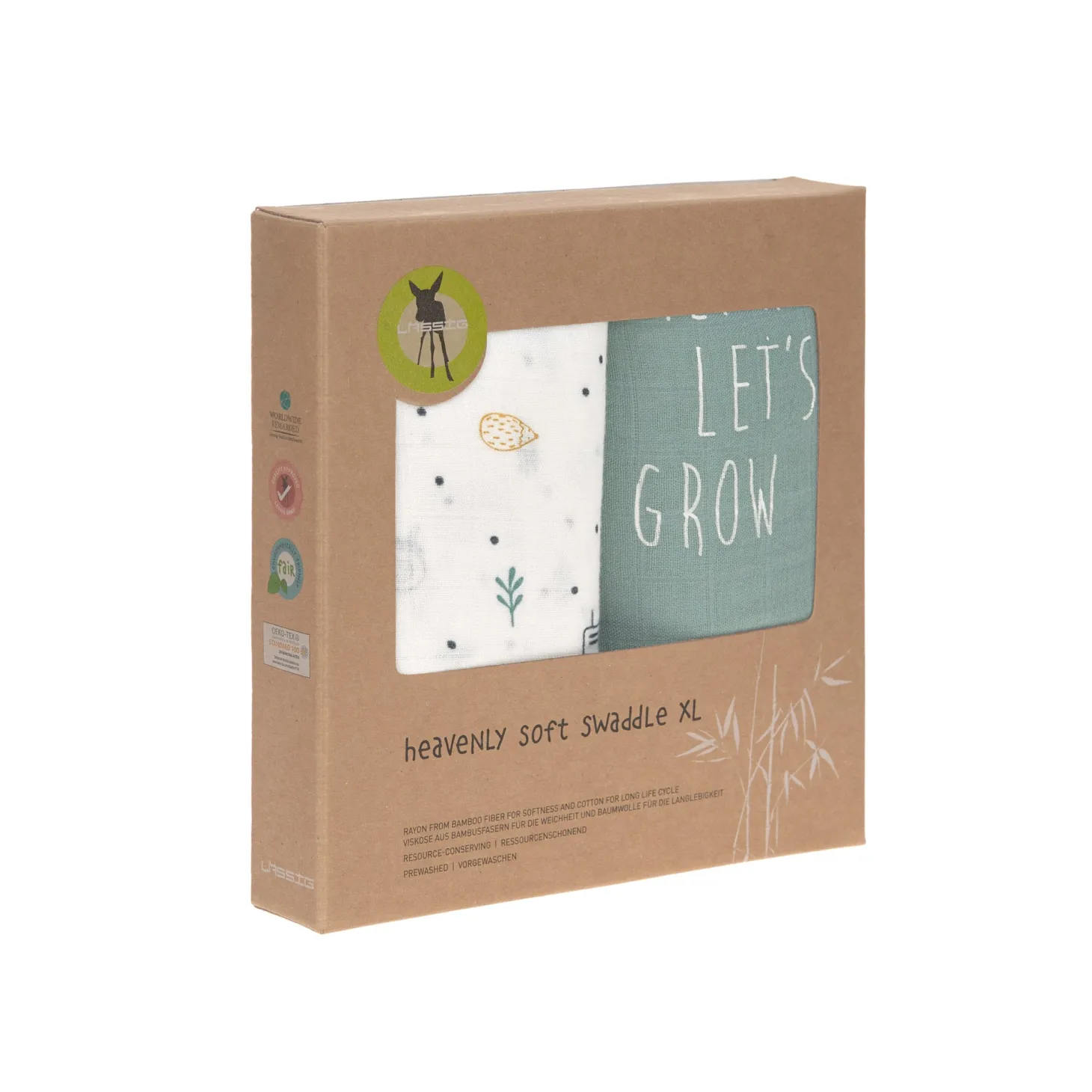 Lässig 2 langes XL doux Garden Explorer Vert xL