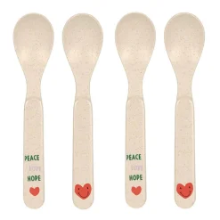 Lässig Lot de 4 cuillères Lavande