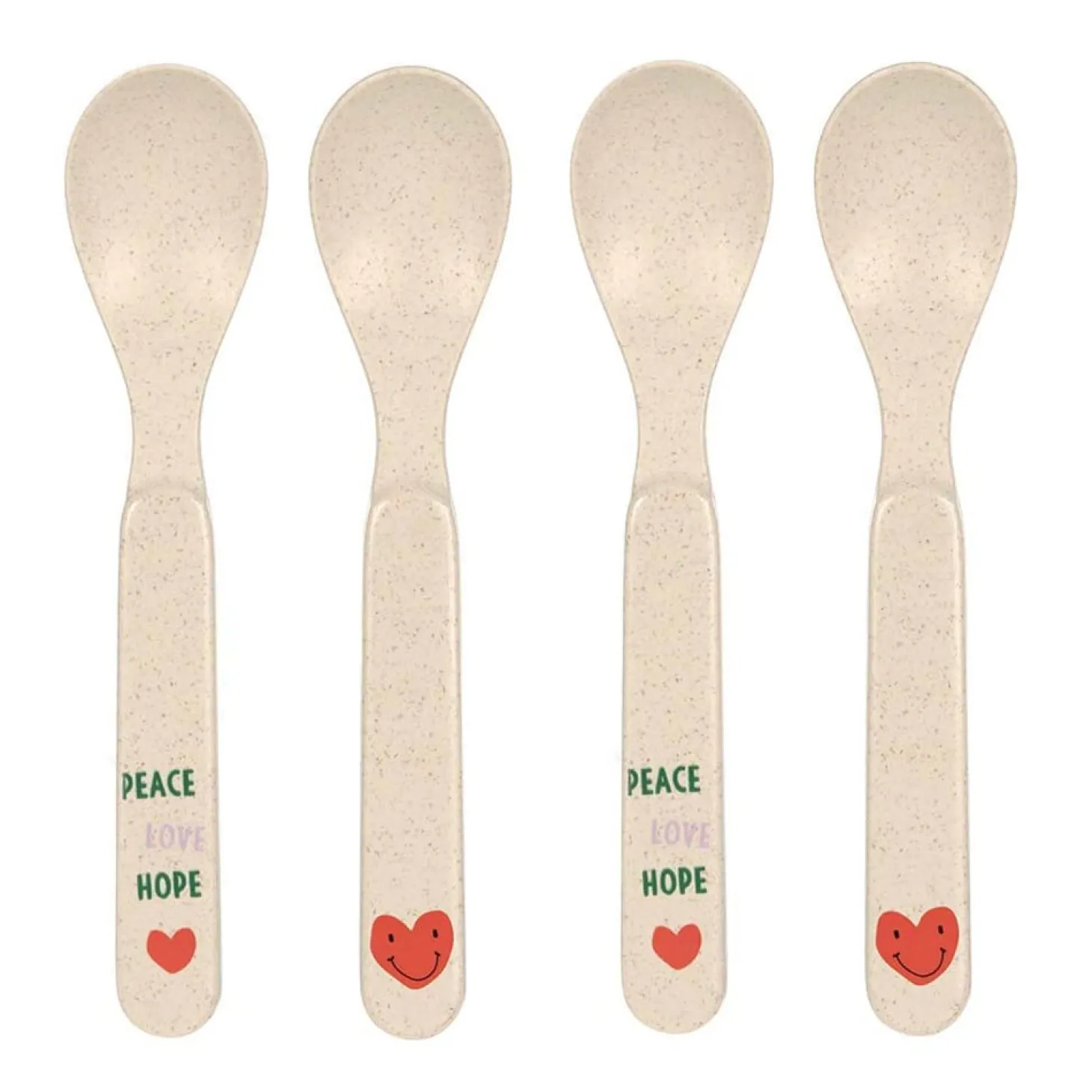 Lässig Lot de 4 cuillères Lavande