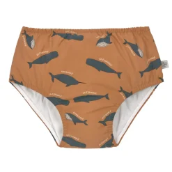 Lässig Maillot de bain couche Baleine Caramel 7-12 mois