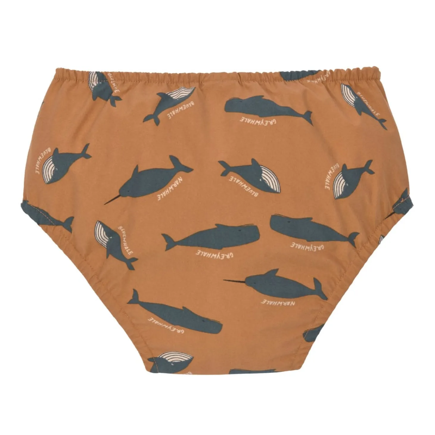 Lässig Maillot de bain couche Baleine Caramel 7-12 mois