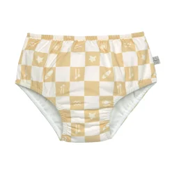 Lässig                    Maillot de bain couche Check Pattern    Vanille/Écru