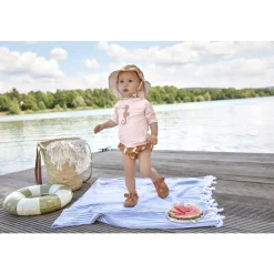 Lässig Maillot de bain couche Hippocampe Caramel 3-6 mois