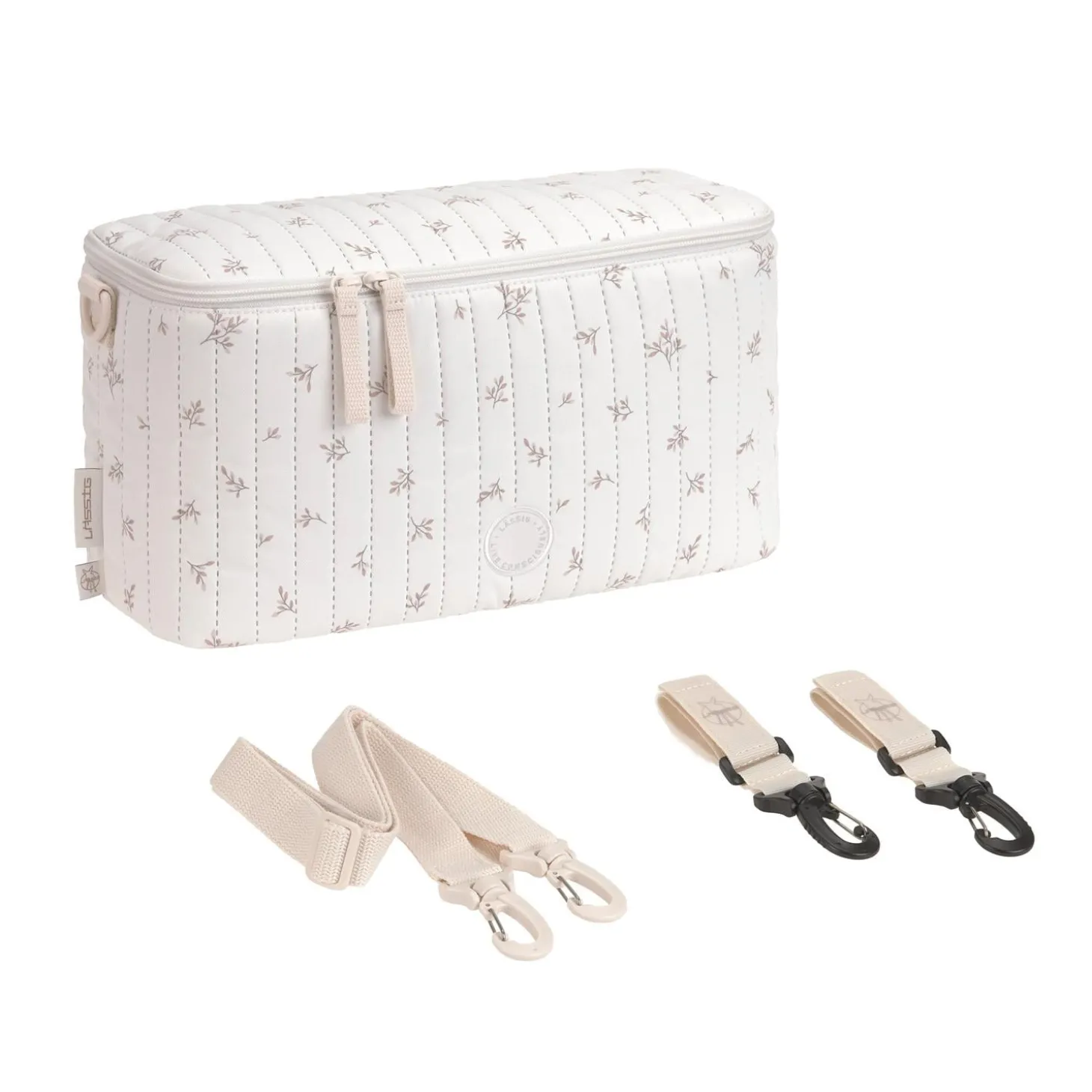 Lässig Organiseur de Poussette Enoa Miracle of Nature Blanc