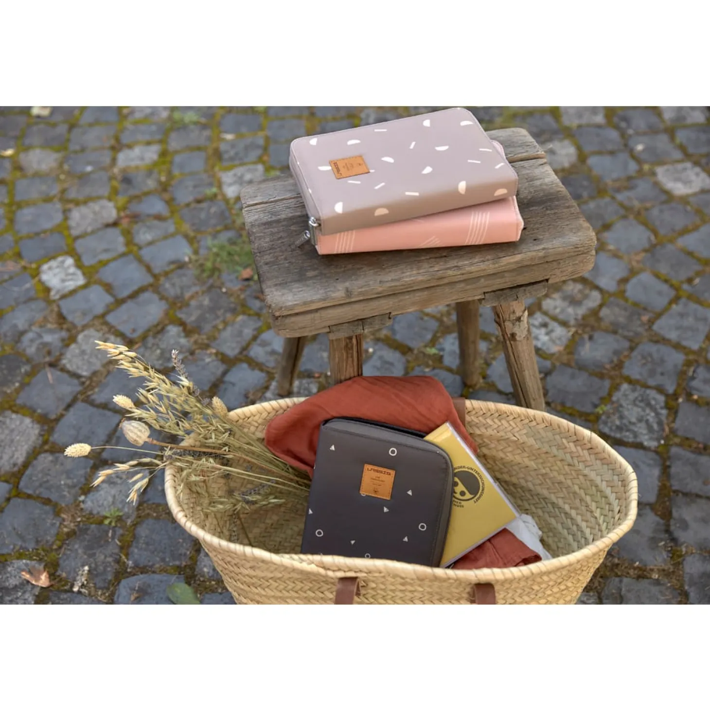 Lässig Pochette carnet de santé Universe Anthracite