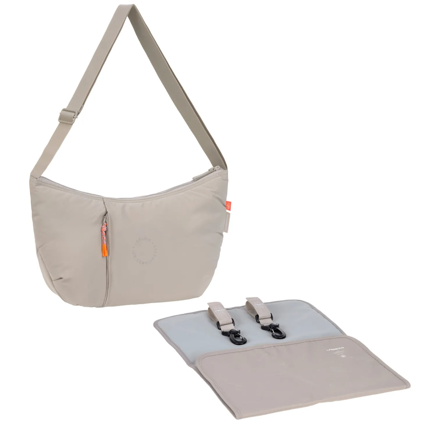 Lässig Sac banane à langer Lunua Beige