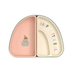 Lässig                    Set de vaisselle en silicone 3 pcs    Cerise Multicolore