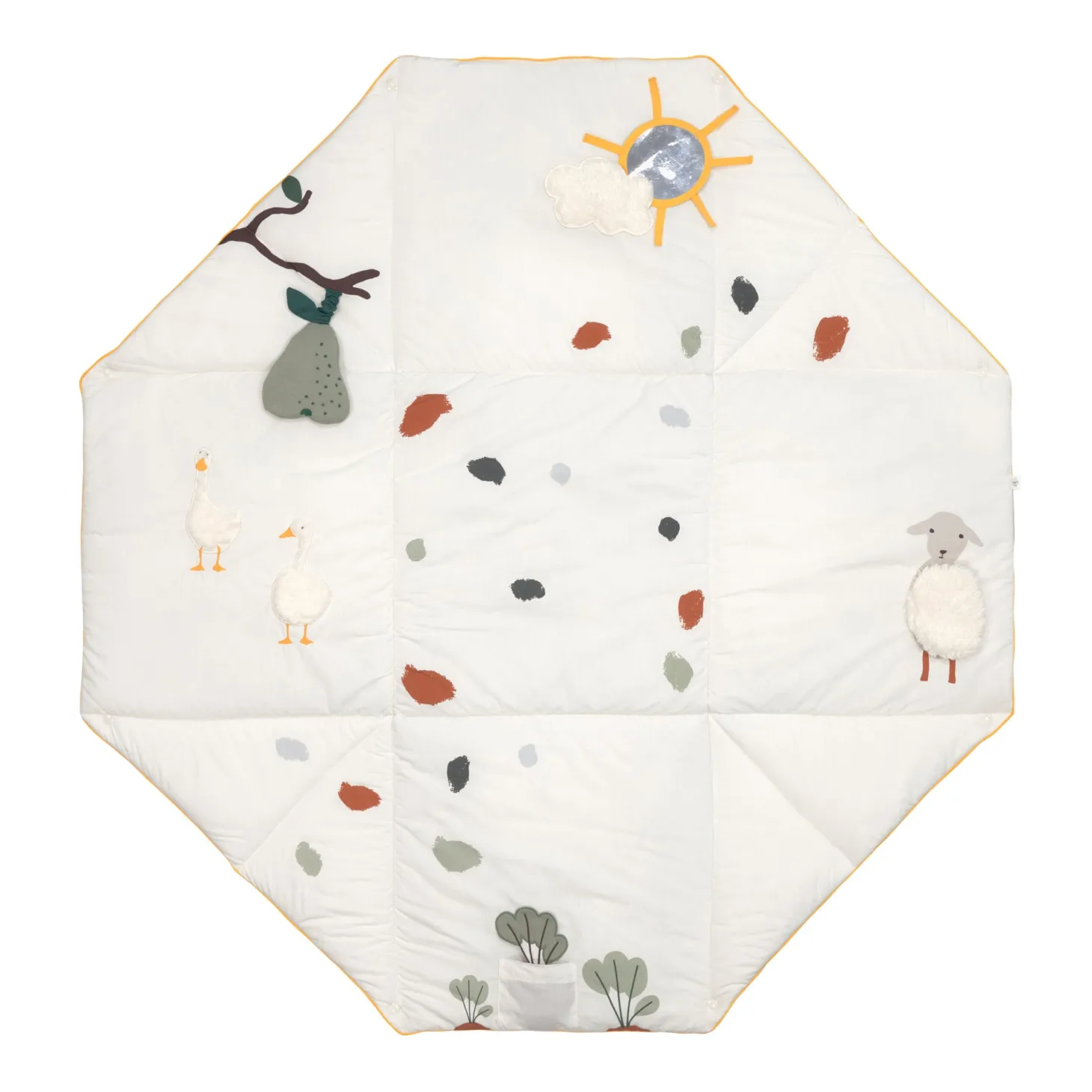 Lässig Tapis déveil Tiny Farmer Multicolore