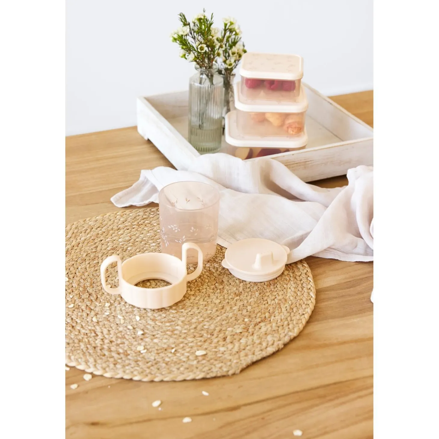 Lässig Tasse d´apprentissage Flexi Miracle of Nature Beige