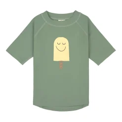 Lässig                    T-shirt anti-UV manches courtes Bâtonnets glacés    Vert