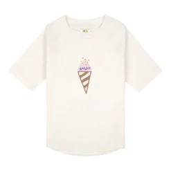 Lässig                    T-shirt anti-UV manches courtes Ice Cream    Sel marin