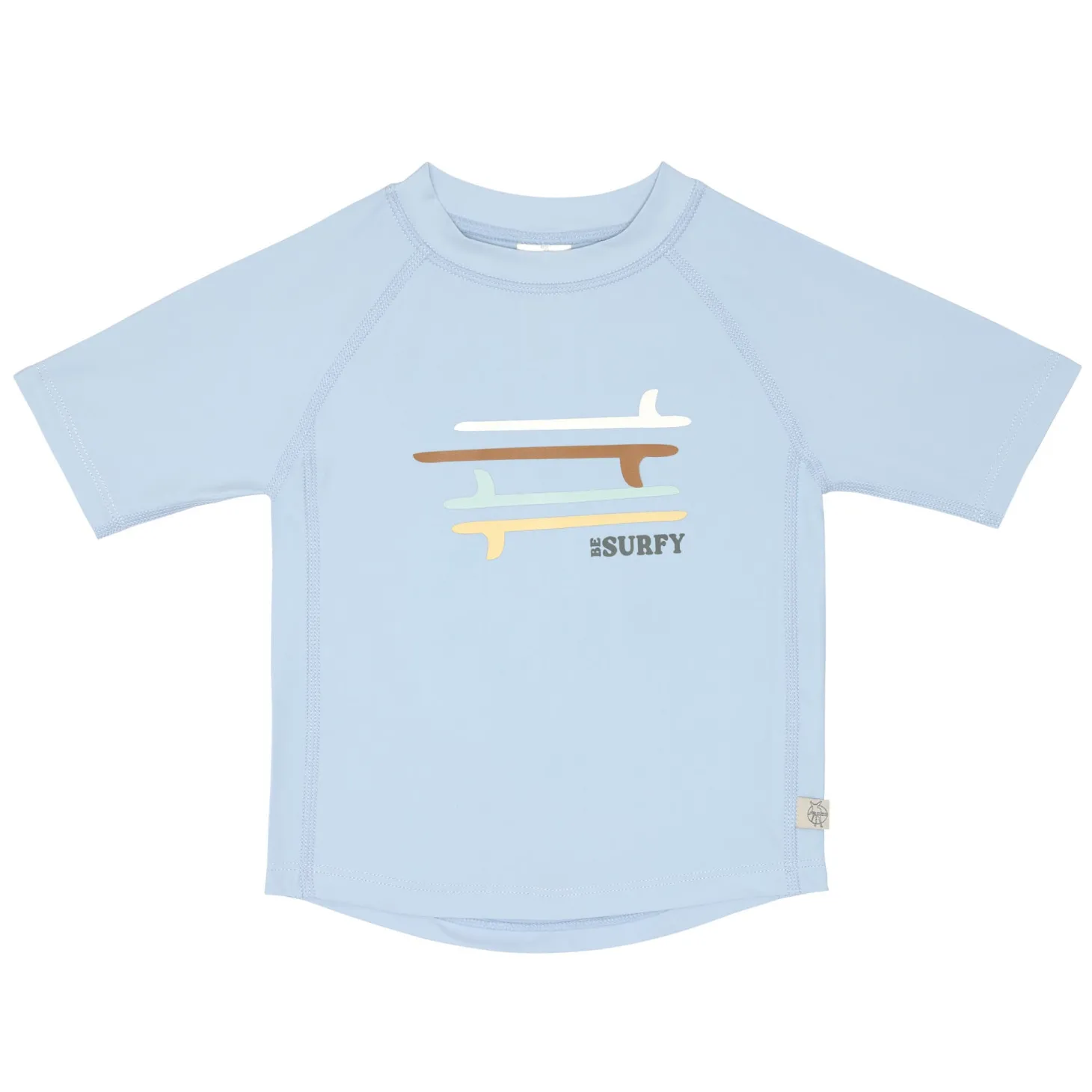 Lässig T-shirt anti-UV manches courtes Planches de surf Bleu ciel 13-18 mois