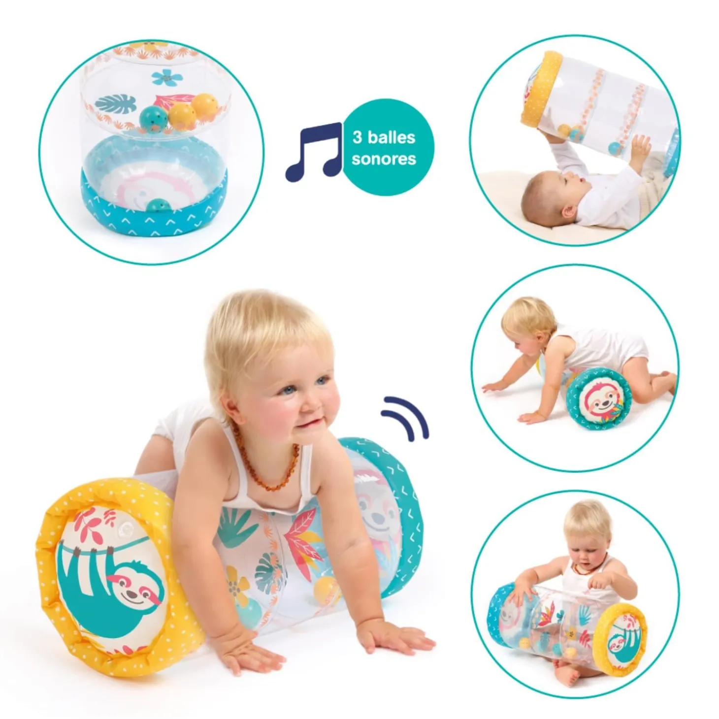 Ludi Baby roller Multiolore