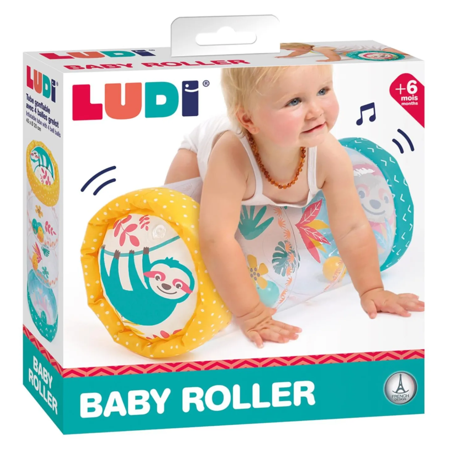 Ludi Baby roller Multiolore