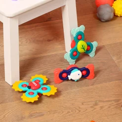 Ludi                    3 Baby Spinners    Multicolore            10 mois