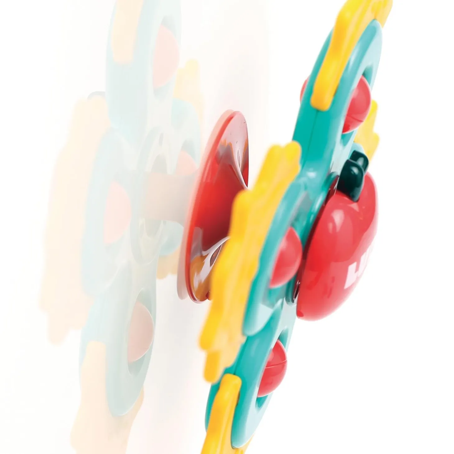 Ludi 3 Baby Spinners Multicolore 10 mois