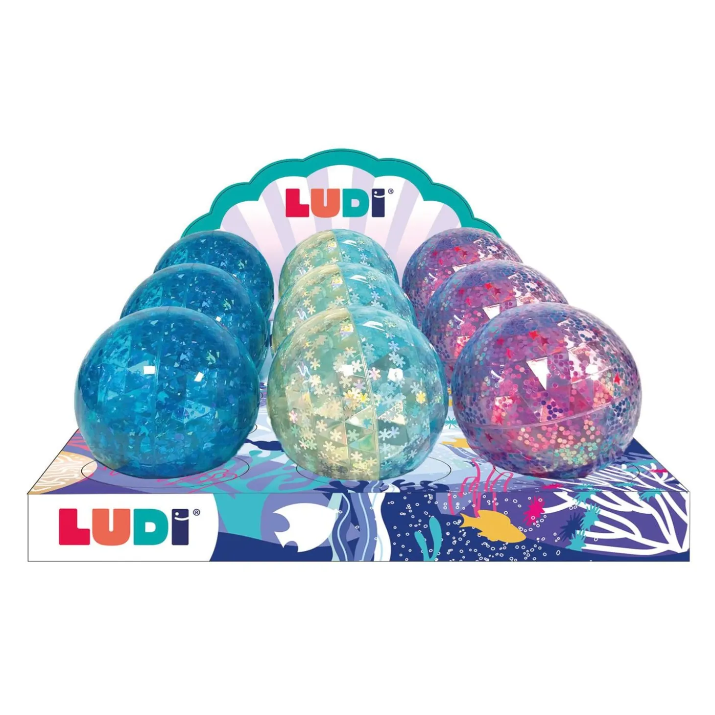 Ludi Balles Strass Multicolore