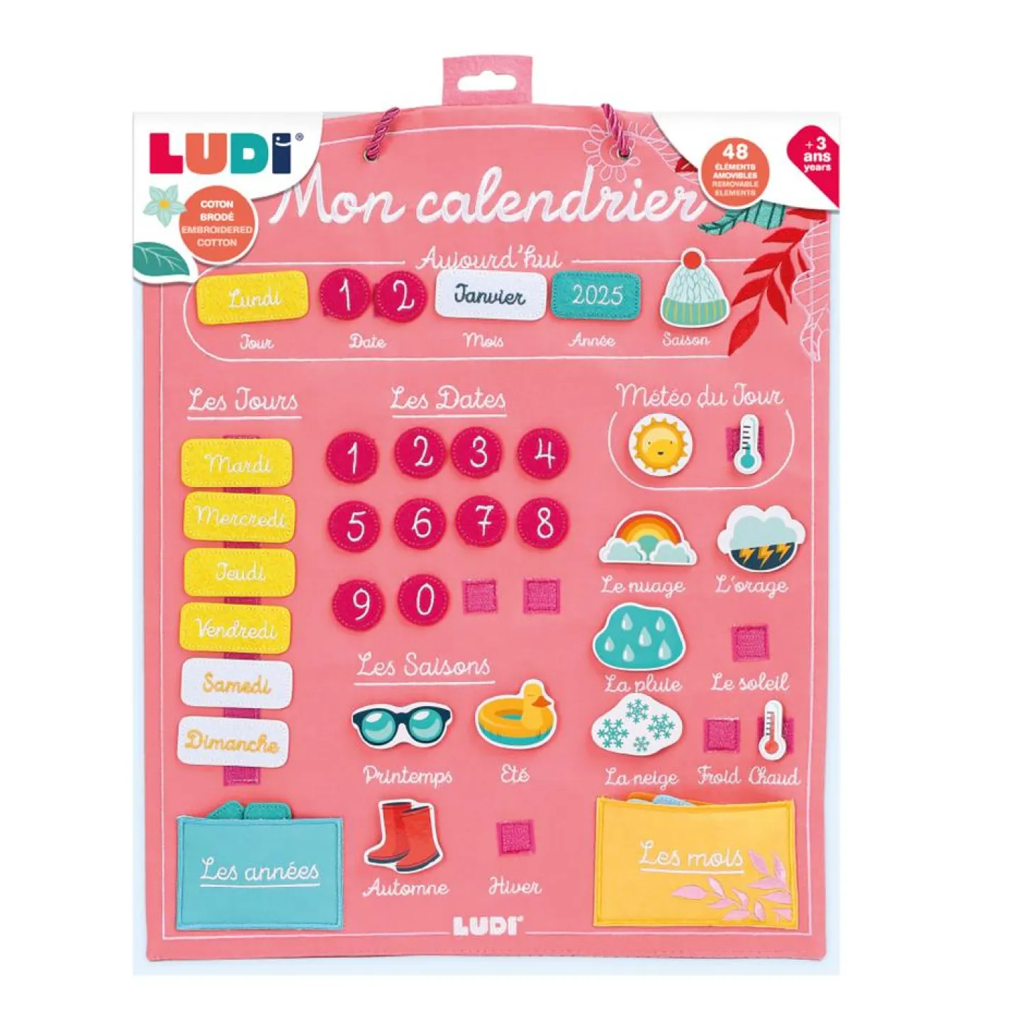 Ludi Calendrier Corail Corail