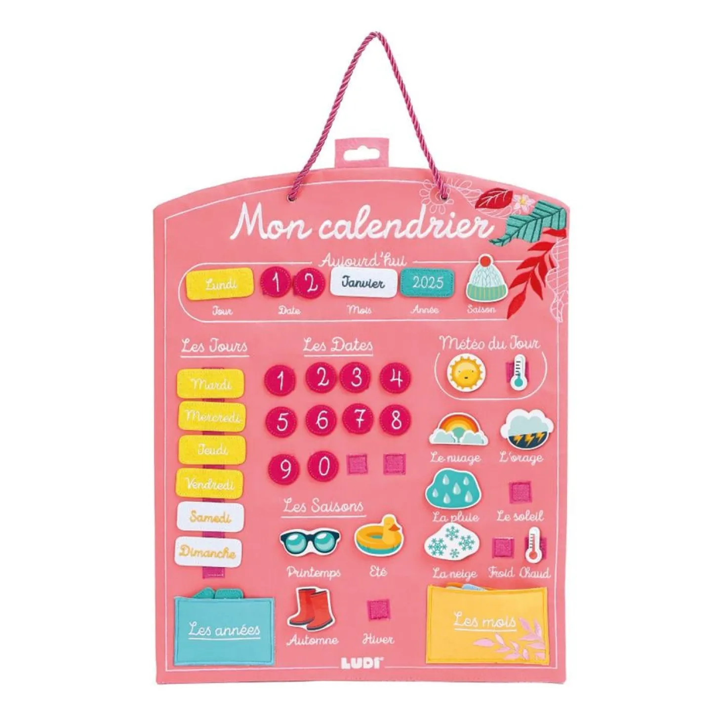 Ludi Calendrier Corail Corail