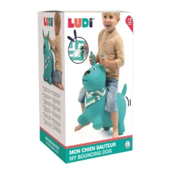 Ludi Chien sauteur Bleu