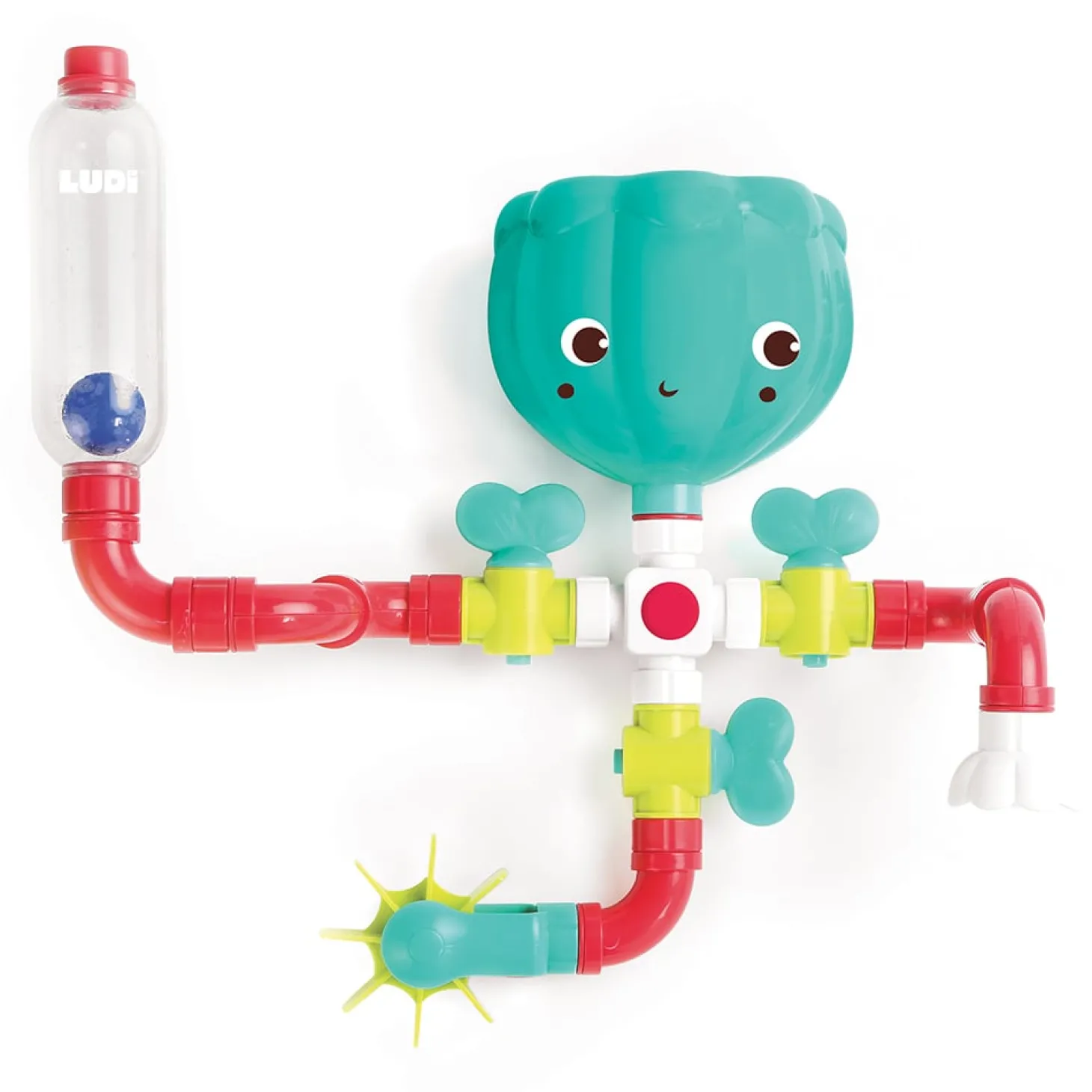 Ludi Circuit à eau Multicolore