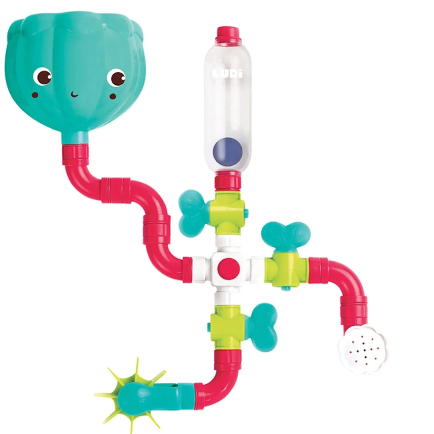 Ludi Circuit à eau Multicolore